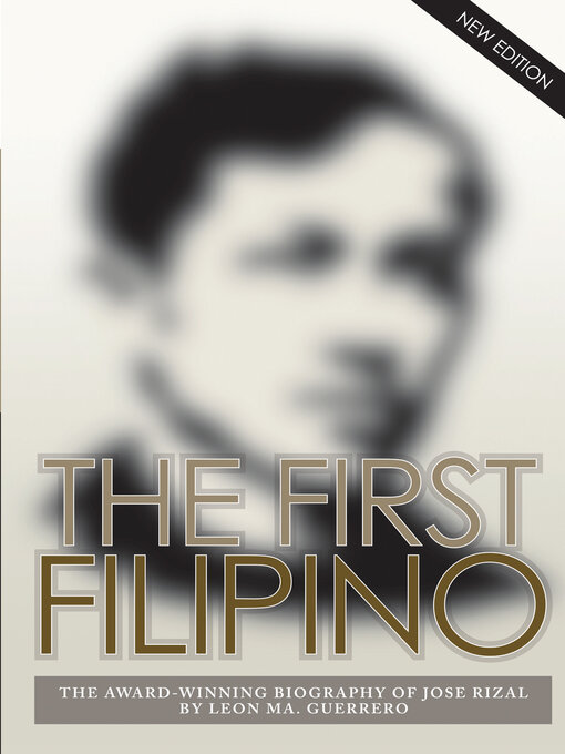 Cover image for The First Filipino